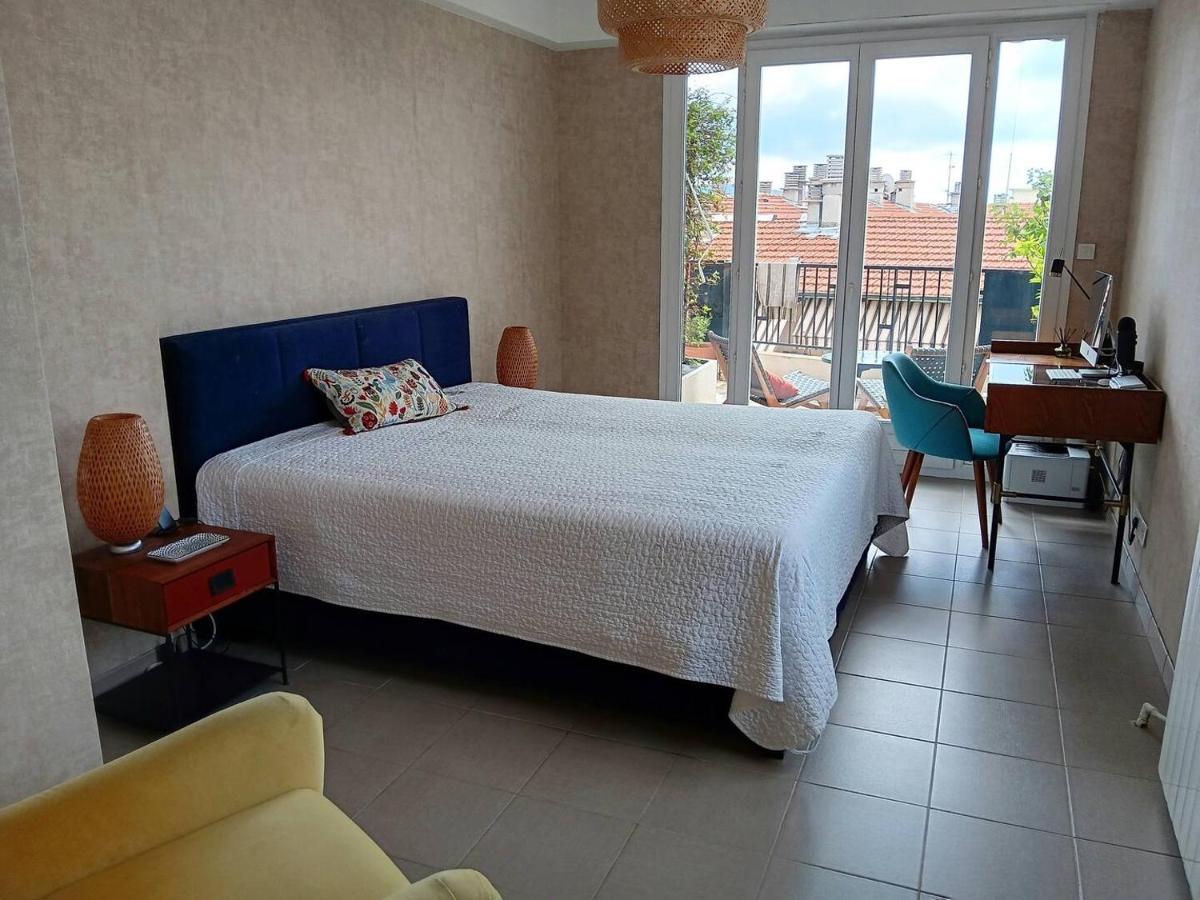 Tres Grand Appartement Lumineux นีซ ภายนอก รูปภาพ